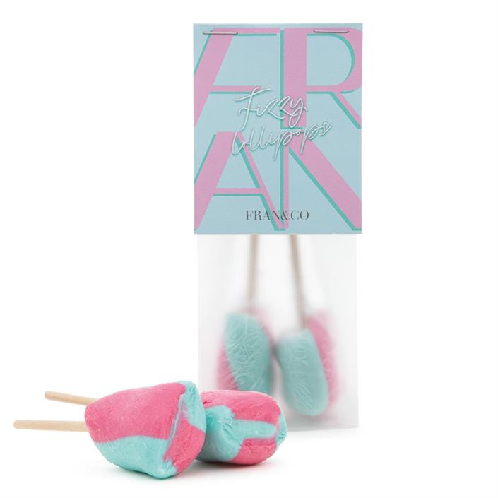 Fizzy lollipops