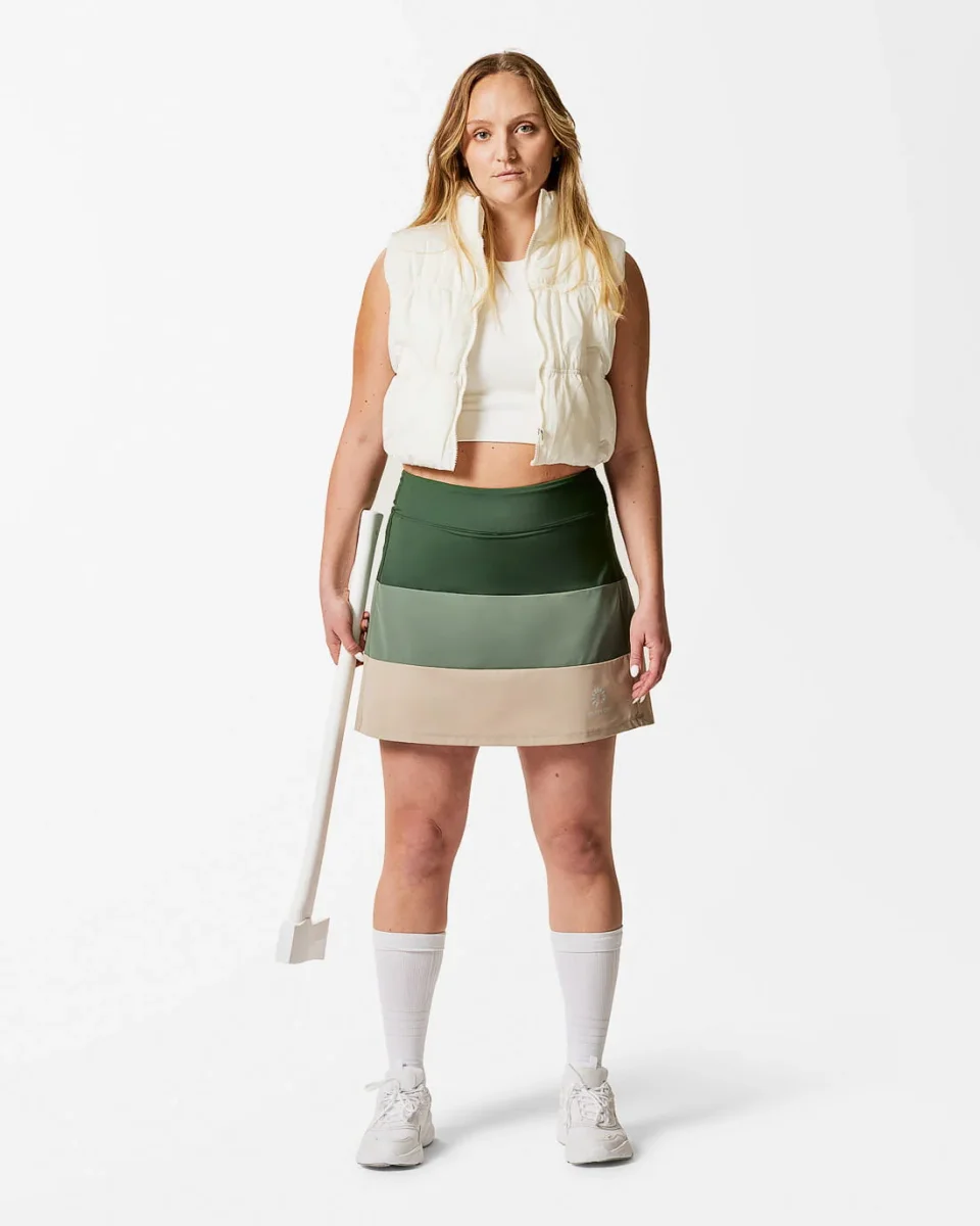 EMMA - Lång A-formad sportkjol - Bild 8