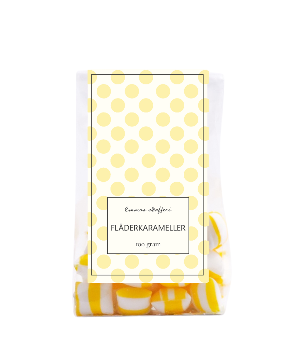Fläderkarameller